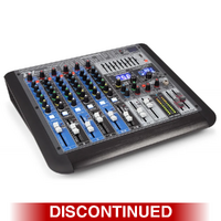 Power Dynamics PDM-S804 PA Mixer 8 Channel w/ FX and BT MP3 Player