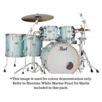 Pearl Session Studio Select 24" 3pc Kit Shell Pack Only Ice Blue Oyster