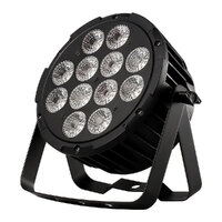 PROCAN HEX BLACK - NEW RGBAW + UV LED Par Can 18 x 12W LEDs