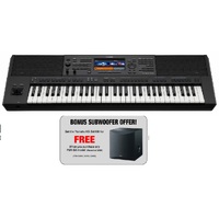 Yamaha Psrsx700 Digital Workstation Keyboard + Sub Speaker KSSW100