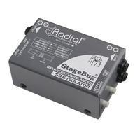 Compact stereo isolator for bal/unbalanced signals, passive                    