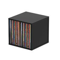 Glorious Record Box Storage System Black