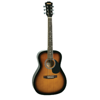 Redding RED34TS 3/4 Dreadnought Guitar (Tobacco Sunburst)