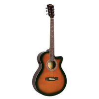 Redding RGC51CETS Grand Concert Electric Acoustic Guitar (Tobacco Sunburst)