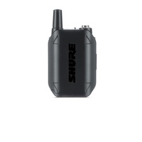 Shure SHR-GLXD1 Wireless Digital Mic Bodypack Transmitter, TA4M Connector Auto Setup: 2.4GHz