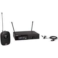 Shure Wireless Dig Bodypack System SLXD1 Tx/DL4B Lavalier Mic; & SLXD4 Rx; 520-564MHz