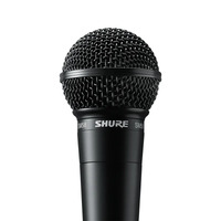 Shure SHR-SM58-BLK Microphone Dynamic Lo Z Vocal Cardioid SM58 Special Black Edition