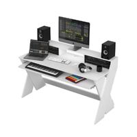 Glorious Sound Desk Pro White Studio Workstation