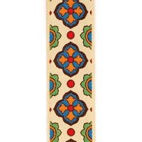 Latin Tile Art Guitar Strap, Traditional - by D'Addario