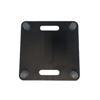 Event Lighting TB300ABK - Trussing 290mm aluminium top plate - 300x300 - 5mm - Black