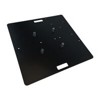 Event Lighting TB750ABK - Trussing 290mm Aluminum base plate - 750x750, Black