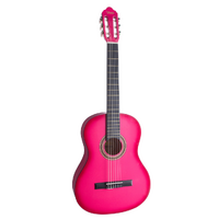 Valencia Vc104Pks 100 Series 4/4 Nylon String Classical Acoustic Guitar - Pink Sunburst