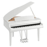 YAMAHA CSP-295GPWH Clavinova Digital Grand Piano Polished White Finish