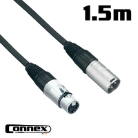 AVE Connex XMXF-1 Pro XLR Audio Cable 1.5m