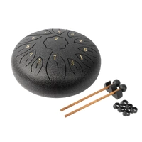 Mano Percussion MPC40BK 10" Tongue Drum - Black